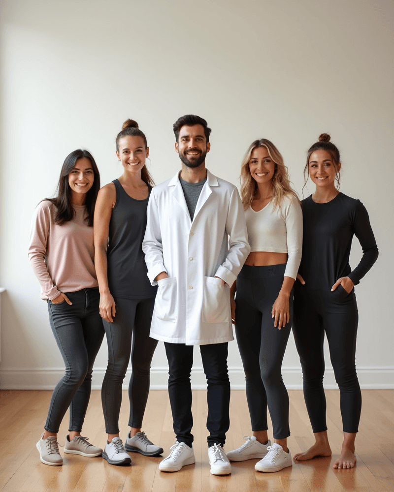 L'equipe du centre Sante en Mains