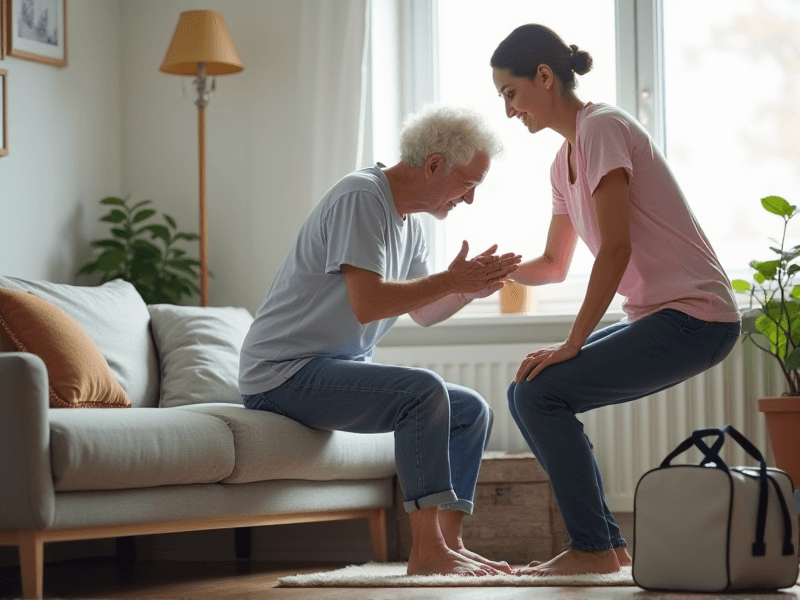 Kinesitherapie a domicile